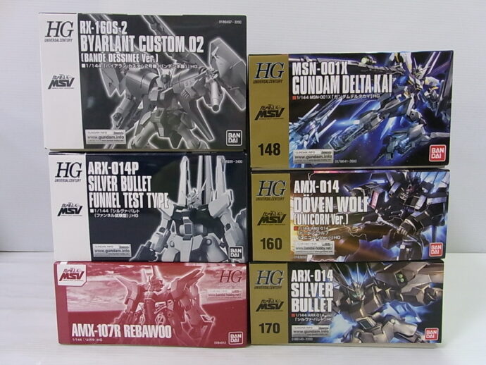 【ガンプラ買取実績】バンダイ 1/144 HG ガンダム UC MSV AMX