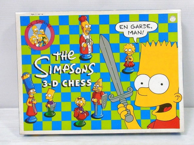 シンプソンズ チェス THE SIMPSONSD 3-D CHEES