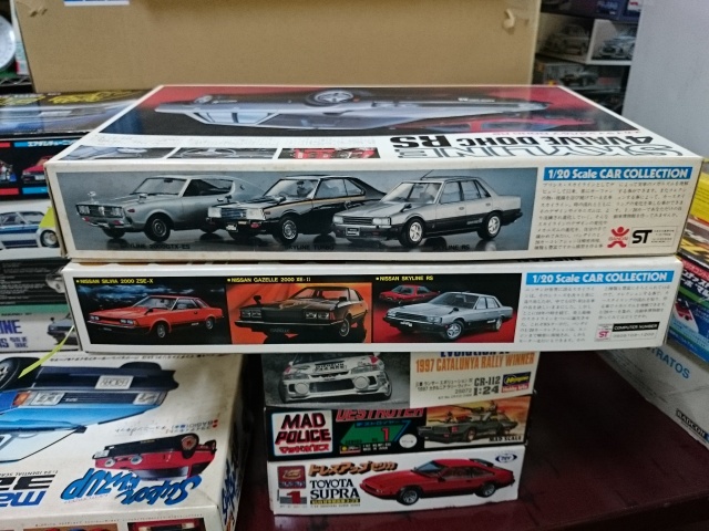 プラモデル買取実績】神奈川県横浜市より、バンダイ 1/20 スカイライン RS ターボ 他 自動車プラモデルを買取致しました。 ｜カートイワークス