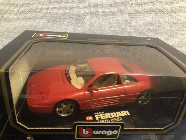 フェラーリ FERRARI 348tb RED 1/18 Burago