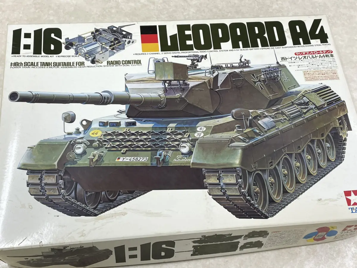 ・タミヤ  1/16  ラジコン  西ドイツ　レオパルトA4戦車ITEM56002
