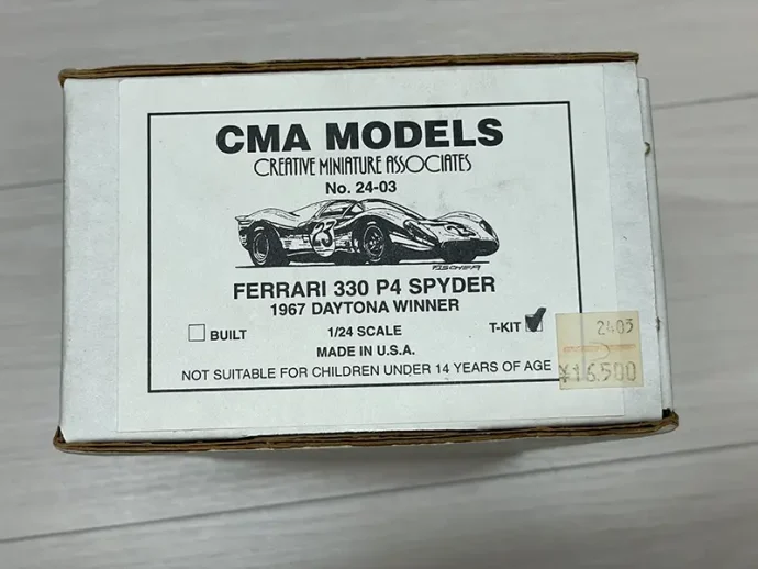 CMA（CREATIVE MINIATURE ASSOCIATES）モデル フェラーリ330P4スパイダー