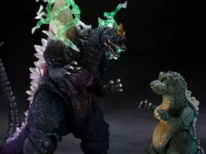 S.H.MonsterArts スペースゴジラ & リトルゴジラ Special Color Ver. ゴジラvsスペースゴジラ 魂ウェブ商店